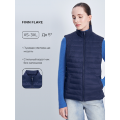 Жилет FINN FLARE BAS-10073.AE, размер XS(164-84-90), темно-синий