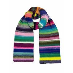Шарф ANRU для женщин,200х24 см, one size, зеленый, бежевый, желтый, горчичный, мультиколор, голубой, красный