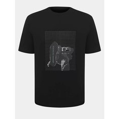 Футболка Armani Exchange, размер M, черный