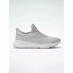 Кроссовки Reebok Cityride W, полнота F, размер 9,5 US, белый, серебряный, серый