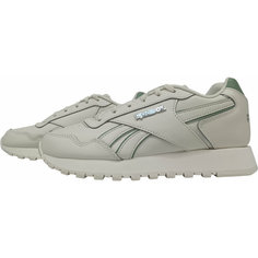 Кроссовки Reebok Glide W, полнота F, размер 7 US, бежевый/зеленый