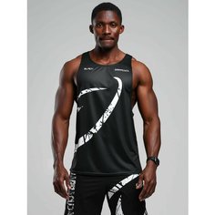 Майка спортивная Barracuda, размер M, черный, белый