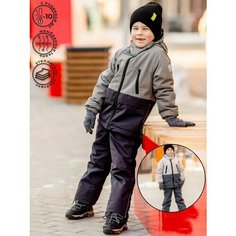 Комплект одежды Batik, размер 110, черный, серый Батик