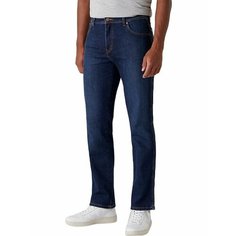 Джинсы зауженные Wrangler Men Texas Slim Jeans, размер 32/30, синий