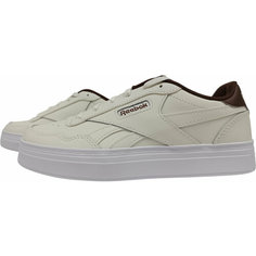 Кеды Reebok Court Advance Bold W, размер 6 US, коричневый, бежевый, белый