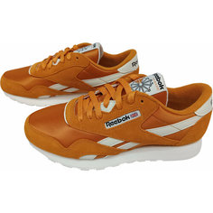 Кроссовки Reebok Classic Nylon, полнота F, размер 11 US, оранжевый