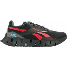 Кроссовки Reebok Zig Dynamica STR, полнота F, размер 7,5 US, черный/голубой