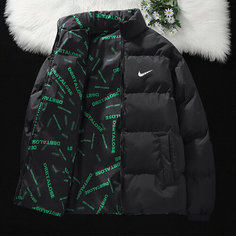 Бомбер NIKE Nike, размер 2XL, черный