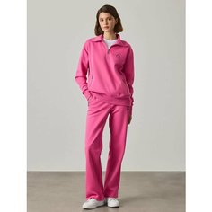 Брюки спортивные JUST CLOTHES, размер 48, розовый