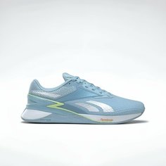 Кроссовки Reebok Nano X3, полнота 10 (RU)/ на широкую стопу, размер US 7.5 (EU 38 / 24.5 см), голубой
