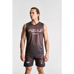 Майка спортивная FIZULI, размер M, коричневый