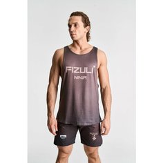 Майка спортивная FIZULI, размер M, коричневый