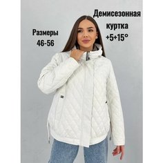 Куртка , размер 54(54-56), белый Нет бренда