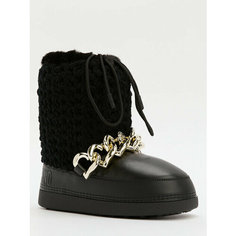 Угги LOVE MOSCHINO, размер 35-36, черный