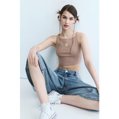 Майка Befree Young, размер L/XL, бежевый