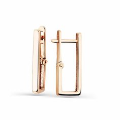 Серьги Diamant online, красное золото, 585 проба