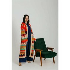 Кардиган World of Estiya, размер 54-56, , коралловый