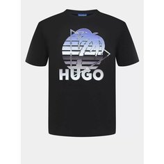 Футболка HUGO, размер XXL, черный