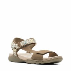 Сандалии Clarks, размер 41.5, olive suede