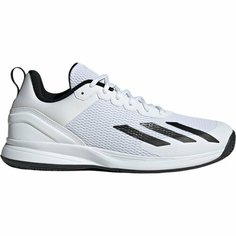 Кроссовки adidas Courtflash Speed, полнота F, размер 10,5 UK, белый