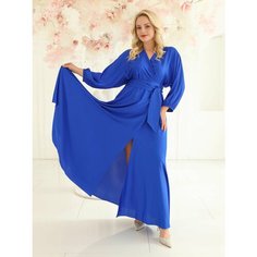 Платье , размер XXL/XXXL, электрик Нет бренда