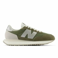 Кроссовки New Balance 237, полнота F, размер 5,5 US, зелeный