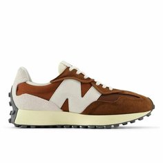 Кроссовки New Balance 327, полнота F, размер 4,5 US, коричневый