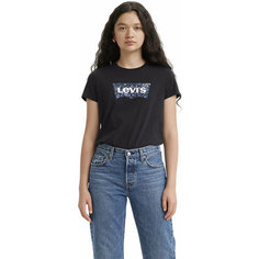 Футболка Levis Women The Perfect Tee, размер S, черный Levis®