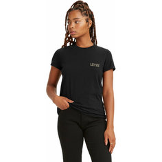 Футболка Levis Women The Perfect Tee, размер XS, черный Levis®