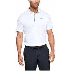 Поло спортивное Under Armour Tech Polo, 1 шт., размер 3XL, белый