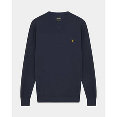 Свитшот Lyle & Scott Crew Neck Sweatshirt, размер M, , dark navy