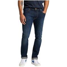 Джинсы зауженные Lee Men Luke Jeans, размер 32/32, темно-синий деним