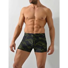 Шорты для плавания Империя белья Плавательные шорты PW SOLID BOARDSHORT, размер 54, черный, хаки