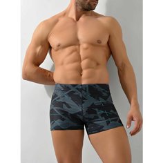 Шорты для плавания Империя белья Плавательные шорты PW SOLID BOARDSHORT, размер 54, черный, серый