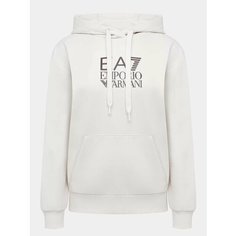 Худи EA7 EMPORIO ARMANI, размер XL, , молочный