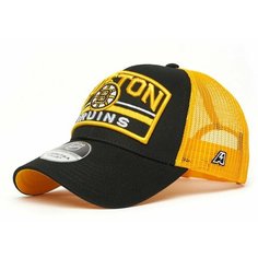 Бейсболка Atributika & Club NHL Boston Bruins для мужчин и женщин, размер 55-58, желтый, черный