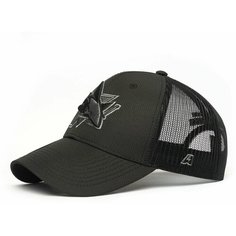 Бейсболка Atributika & Club San Jose Sharks для мужчин и женщин, размер 55-58, черный