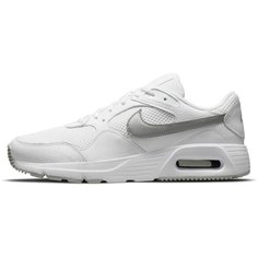 Кроссовки NIKE AIR MAX SC W, полнота F (EU)/ на среднюю стопу, размер 5 US, белый/серый