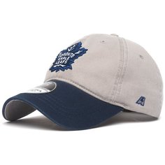 Бейсболка Atributika & Club Toronto Maple Leafs для мужчин и женщин, размер 55-58, серый