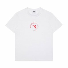 Футболка Diadora, размер XL, белый/белый