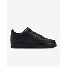 Кроссовки NIKE Air Force 1, размер 8 US, black/black