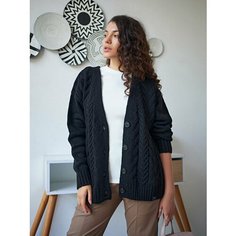 Кардиган Ecopooh TWIN, размер 40-46, , черный