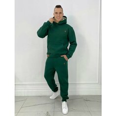 Костюм спортивный , размер 54, зелeный Нет бренда