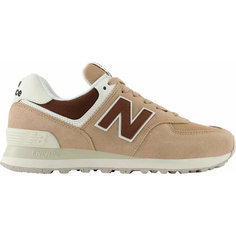Кроссовки New Balance 574, полнота F, размер 5,5 US, коричневый