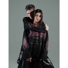 Лонгслив NAKAMA, размер XS-S, , черный 1