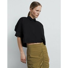 Рубашка Gloria Jeans, размер XXS (36-38), черный
