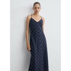 Платье MANGO GRACIELA, размер XS, синий