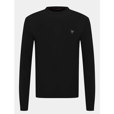 Джемпер GUESS, размер XXL, , черный