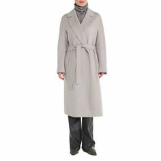 Пальто Calzetti, размер M, серый, фиолетовый