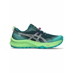 Кроссовки ASICS GEL-Trabuco 12 W, полнота F, размер 6,5 US, бирюзовый/зеленый